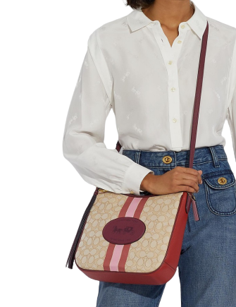 Coach Chaise Signature Jacquard Crossbody