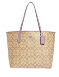 Coach City Tote In Signature Canvas
