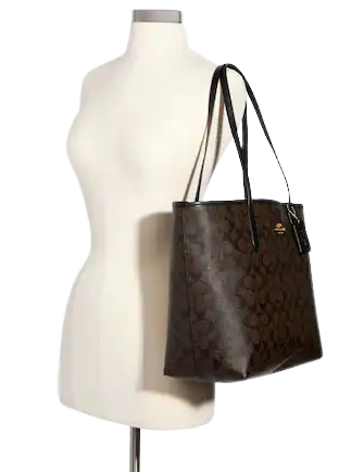 Coach City Tote in Signature Canvas
