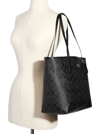 Coach City Tote in Signature Canvas
