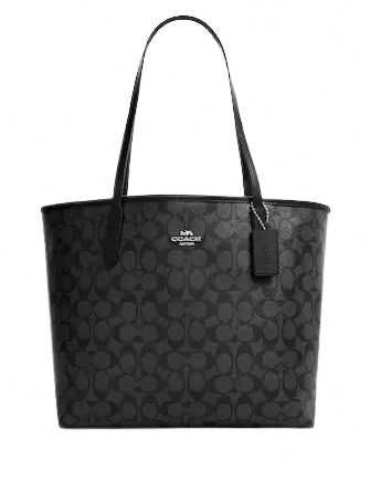 Coach City Tote in Signature Canvas