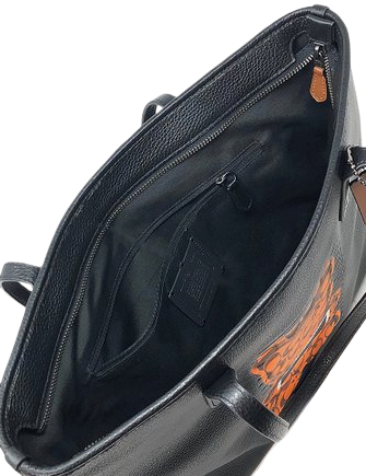 Coach City Zip Tote With Vandal Gummy Bear