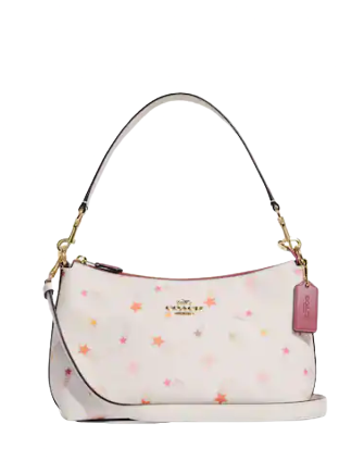 Coach Clara Shoulder Bag With Shooting Star Print
