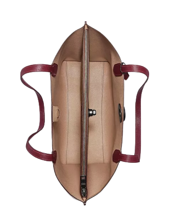 Coach Colorblock Leather Willow Tote