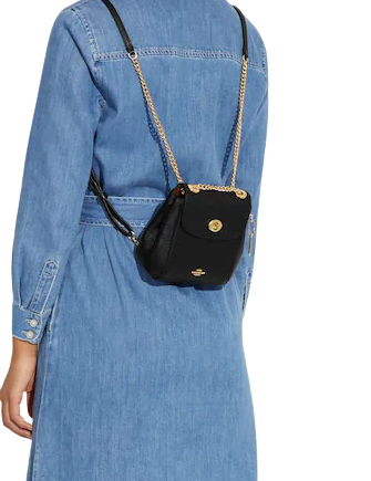 Coach Convertible Mini Backpack