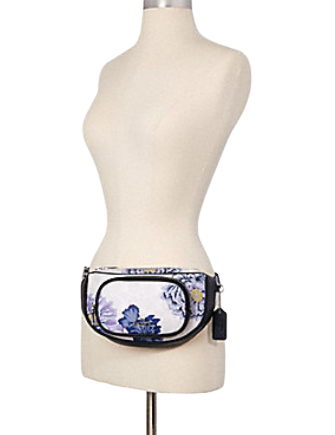 Coach Court Belt Bag in Signature Canvas With Kaffe Fassett Print