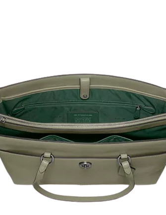 Coach Crossgrain Leather Folio Tote