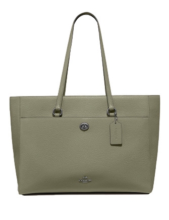 Coach Crossgrain Leather Folio Tote