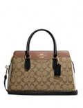 Coach Darcie Carryall In Colorblock Signature Canvas