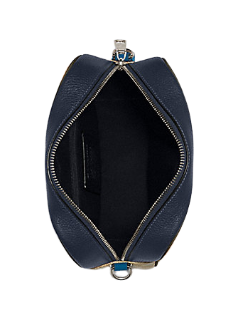 Coach Dempsey Camera Bag In Signature Jacquard With Stripe And Coach Patch