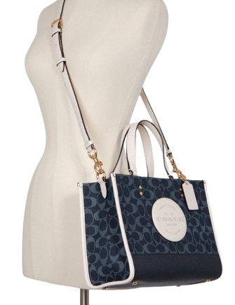 Coach Dempsey Carryall In Signature Jacquard With Patch