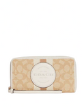 Coach Dempsey Large Phone Wallet In Signature Jacquard With Stripe And Coach Patch