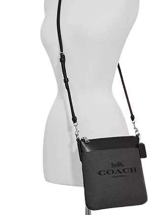Coach Denim Jacquard Kitt