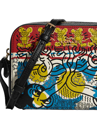 Coach Disney Mickey Mouse X Keith Haring Mini Camera Bag