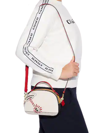 Coach Disney Mickey Mouse X Keith Haring Serena Satchel
