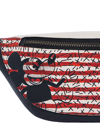 Coach Disney Mickey Mouse X Keith Haring Warren Belt Bag