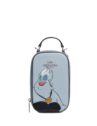 Coach Disney X Coach Eva Phone Crossbody With Ursula Motif