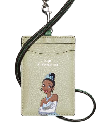 Coach Disney X Coach Id Lanyard With Tiana