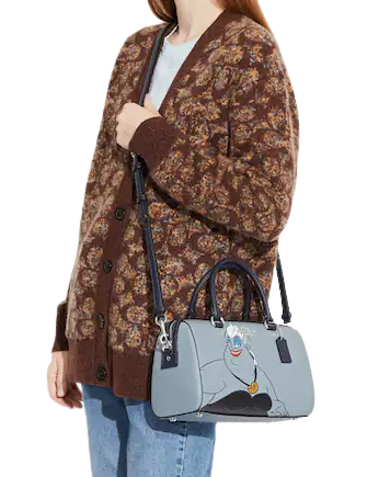 Coach Disney X Coach Rowan Satchel With Ursula Motif
