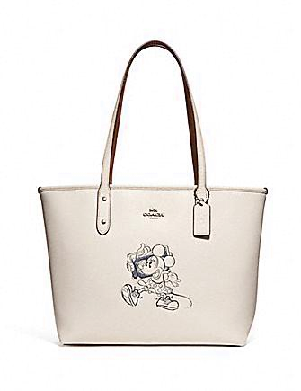 Coach Disney X Minnie City Zip Top Tote