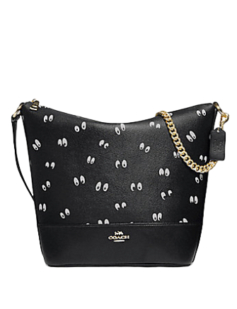 Coach Disney X Paxton Duffle With Snow White and The Seven Dwarfs Eye Print