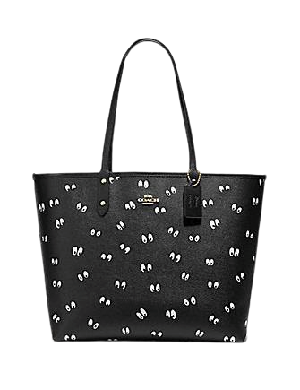 Coach Disney X Reversible City Tote in Snow White Eye Print