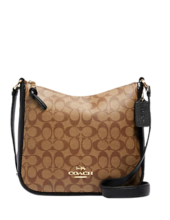 Coach Ellie File Bag In Signature Canvas