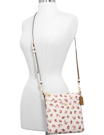 Coach Fruit Print Kitt Crossbody