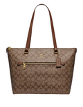 Coach Gallery Tote In Signature Canvas
