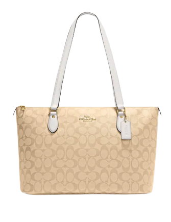 Coach Gallery Tote In Signature Canvas
