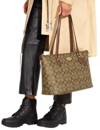 Coach Gallery Tote In Signature Canvas