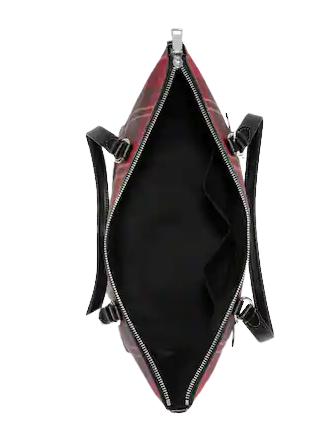 Coach Gallery Tote With Tartan Plaid Print