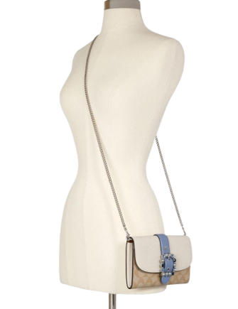 Coach Gemma Clutch Crossbody In Colorblock Signature Canvas