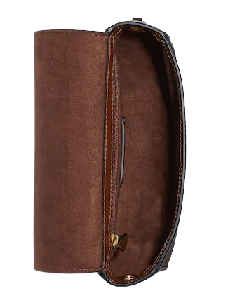 Coach Gemma Crossbody In Blocked Signature Canvas With Star Buckle