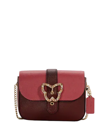 Coach Gemma Crossbody In Colorblock With Butterfly Buckle