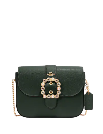 Coach Gemma Crossbody With Jeweled Buckle