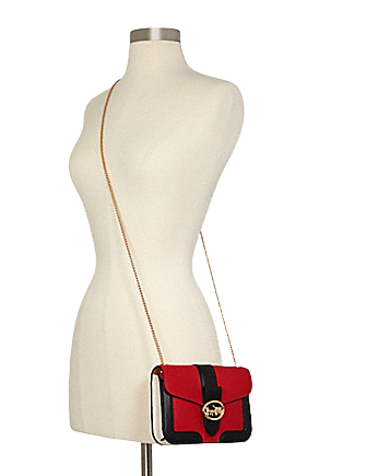 Coach Georgie Crossbody In Colorblock