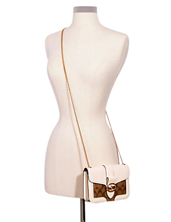Coach Georgie Crossbody In Signature Canvas