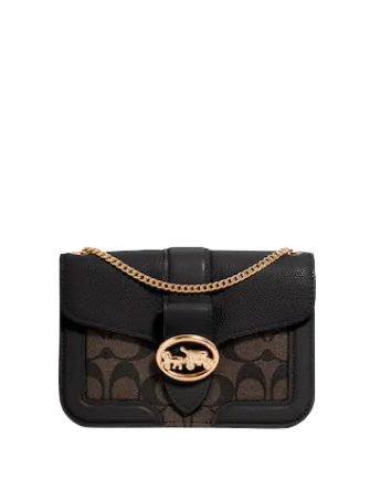 Coach Georgie Crossbody In Signature Canvas