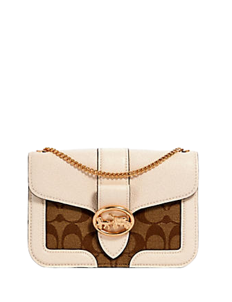 Coach Georgie Crossbody In Signature Canvas