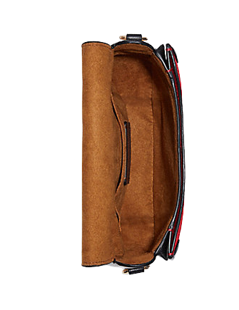 Coach Georgie Saddle Bag In Colorblock
