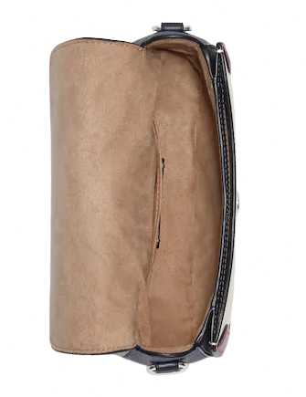 Coach Georgie Saddle Bag In Colorblock