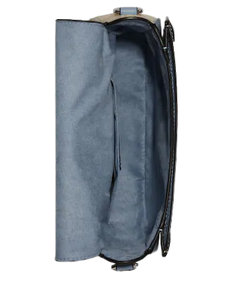 Coach Georgie Saddle Bag In Signature Canvas
