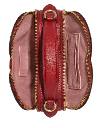 Coach Heart Crossbody In Colorblock