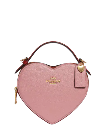Coach Heart Crossbody In Colorblock