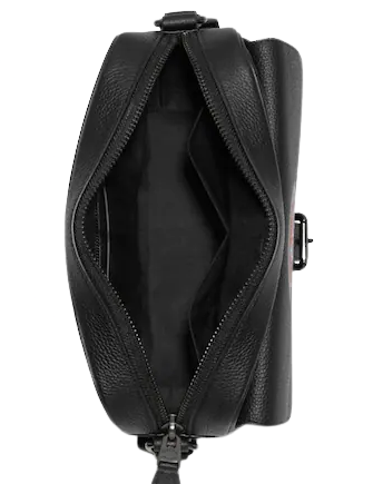 Coach Hudson Crossbody In Signature Canvas With Souvenir Patches