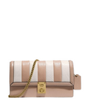 Coach Hutton Clutch With Colorblock Quilting