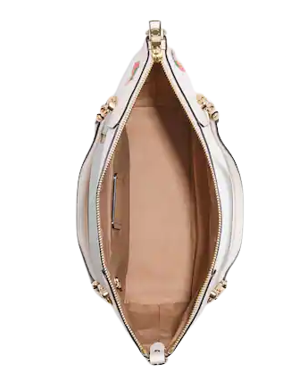 Coach Kacey Satchel With Strawberry Print