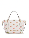 Coach Kacey Satchel With Strawberry Print