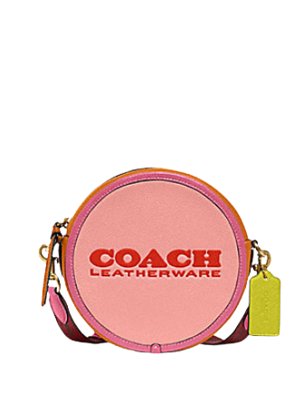 Coach Kia Circle Bag In Colorblock
